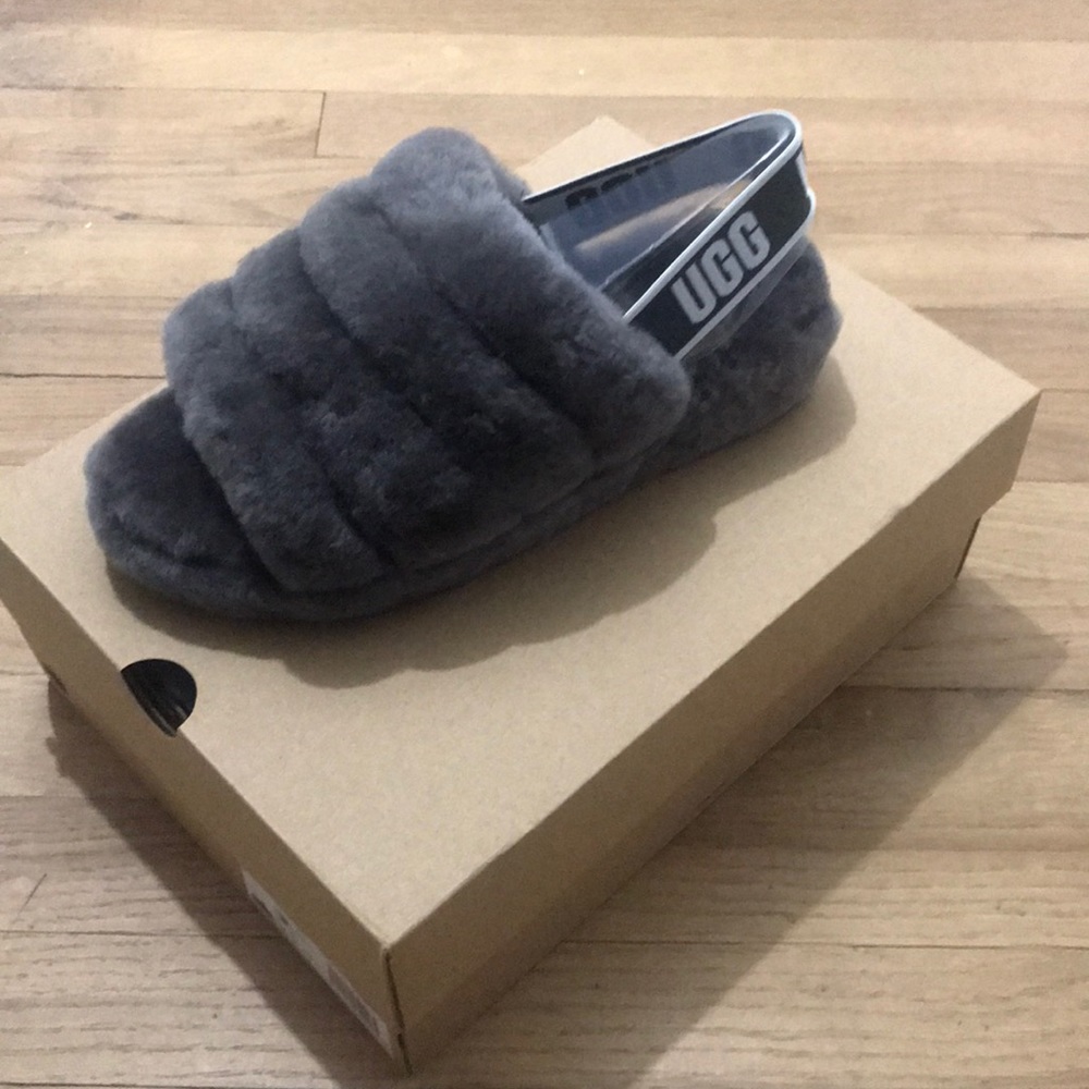 Ugg fur slippers